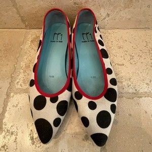 Thierry Rabotin Polka Dot Flats - Size 39.5